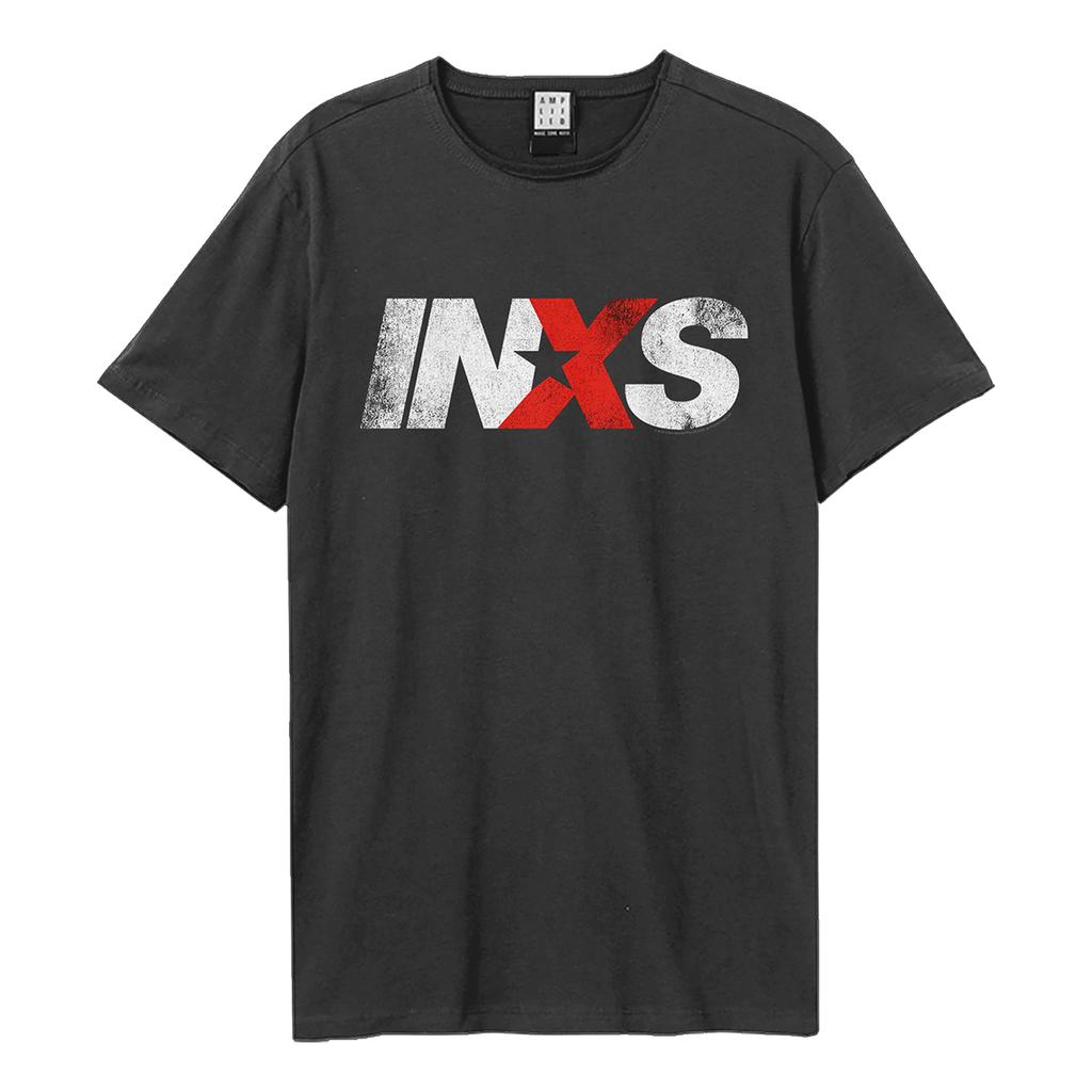 Amplified Unisex Adult INXS Logo T-Shirt
