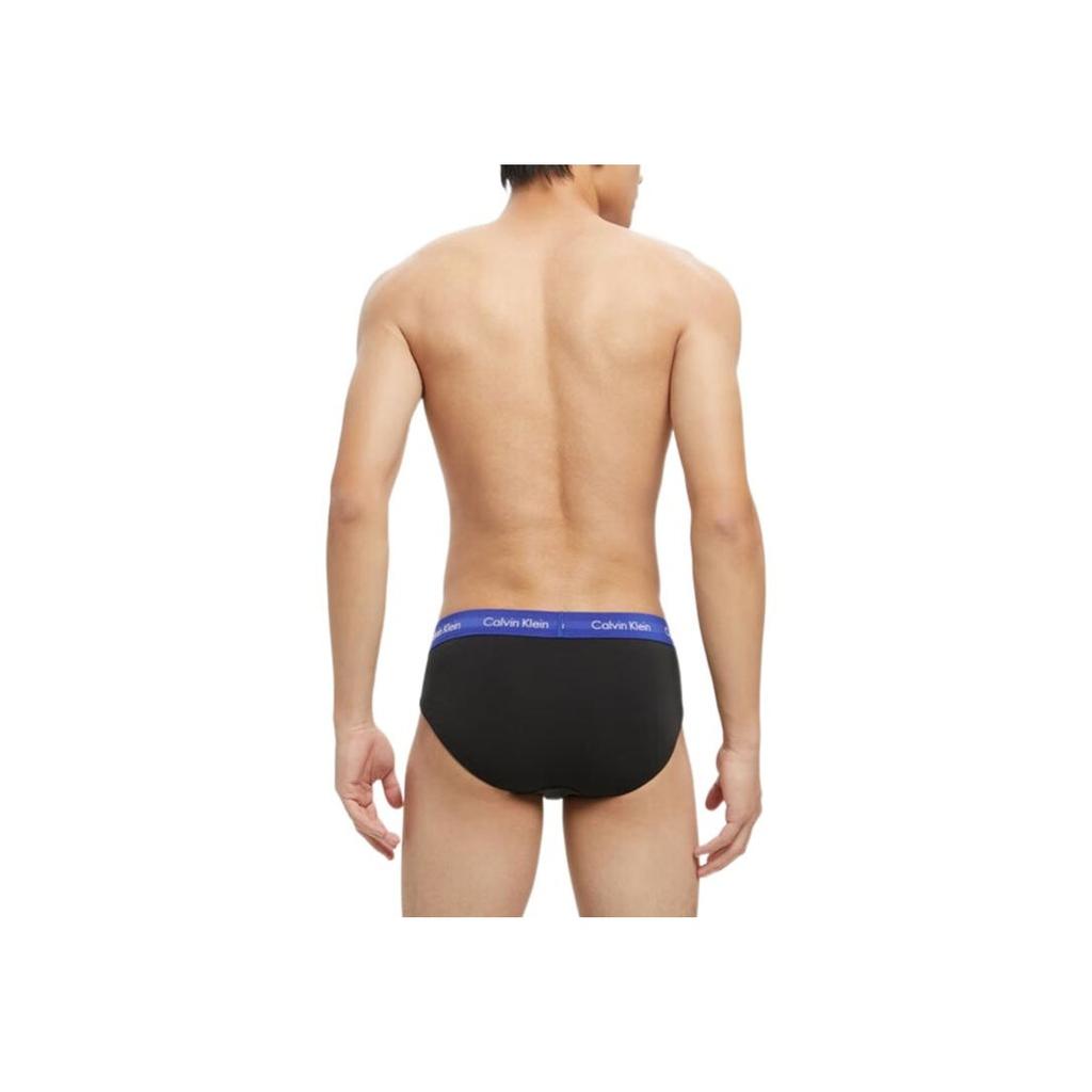 Calvin Klein Mid-Rise Letter Pattern Triangle Underwear 3-Pack Men underwear U2661-1WA