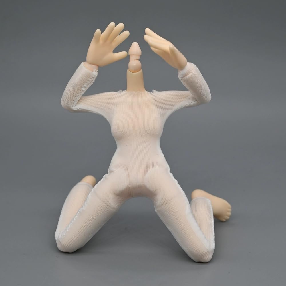 

Специальное предложение для масштабного экшена, совместимого с мужскими и женскими телами, например, белый эластичный боди-костюм и обувь не [TOYBARJAPAN] 1/12 чёрный