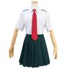 My Hero Academia Cosplay Uniform Outfit Fancy Dress Halloween Costume [ENDIANDUO] (Girls' Uniform, L)