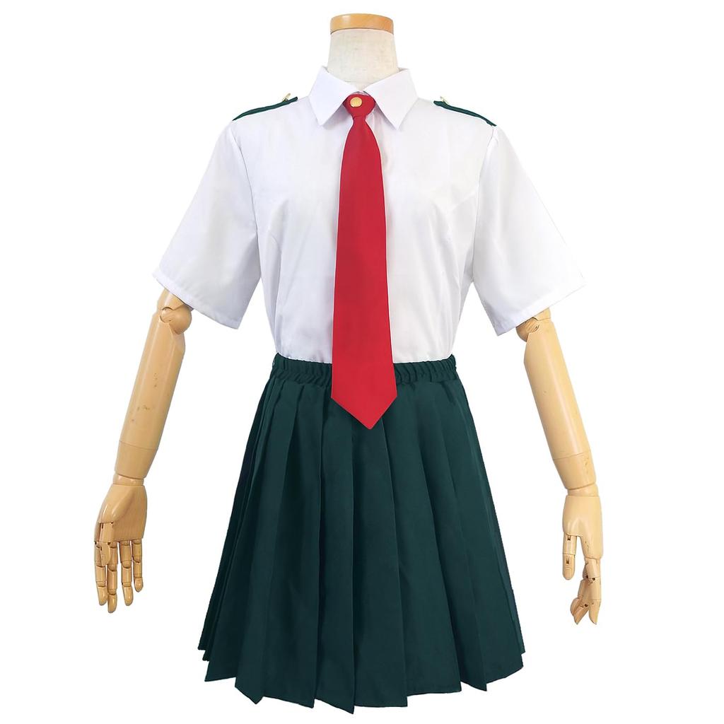 My Hero Academia Cosplay Uniform Outfit Fancy Dress Halloween Costume [ENDIANDUO] (Girls' Uniform, L)
