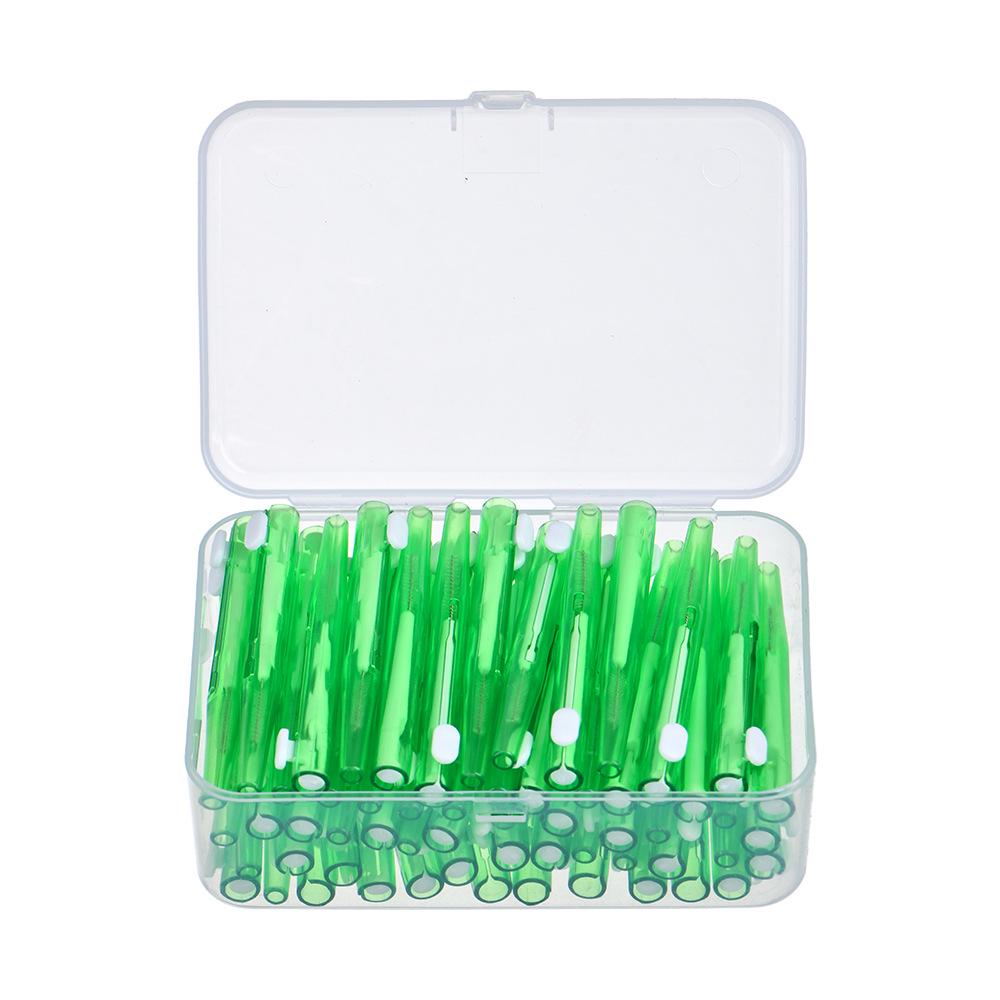 Orthodontic Interdental Brush - 40 Disposable Pieces for Braces and Tooth Gap Cleaning