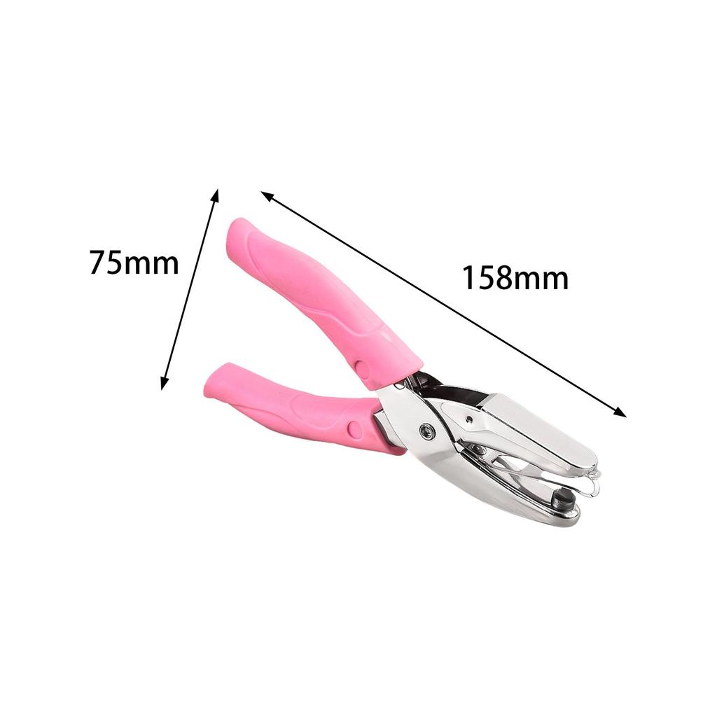 Hole Punch, Hand Portable, Heavy Duty Manual Paper Punch for Cards,