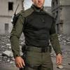 Men's Summer Long Sleeved American Camouflage Outdoor Training Suit