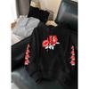 Rose Printed Hooded Men Women Hoodies Plus Size Fashion Sweatshirt Harajuku Long Sleeve Unisex Streetwear Tops