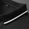 DIBINZE Men's Plus Size Casual Cotton Blend Short Sleeve Polo Shirt
