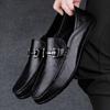 Handgefertigte Herren Slipper Schuhe Leder Mode Business Schuhe Herren 2024 Luxusmarke Herren Loafer Allround Herren Freizeitschuhe