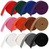 12 StüCke 36M Baumwolle Gurtband 20Mm Breit SchräGband Canvas BaumwollbäNder Polypropylen GurtbäNder Nahtband Zum NäHen FüR Ruck