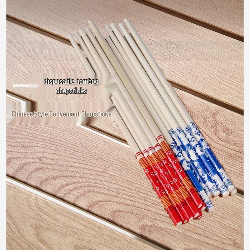 FATTBAO Disposable Bamboo Chopsticks for Camping & Outdoors