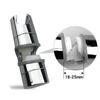 304 Stainless steel Universal Shower Head Holder Adjustable 22~25mm Rail Holder Bathroom Accessories Shower Mounting Brackets