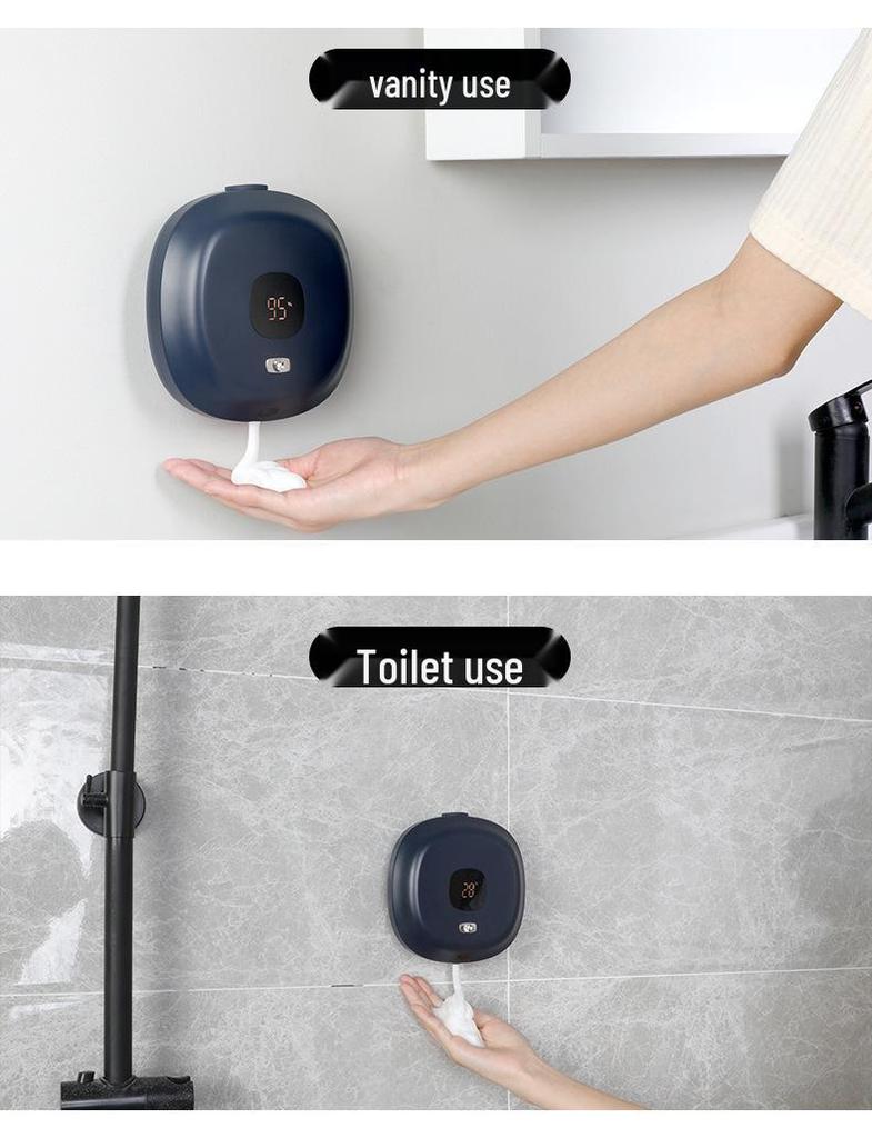 Automatic Wall-Mounted Infrared Hand Washer & Foam Soap Dispenser with USB Charging
