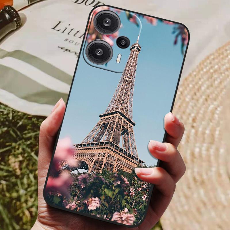 For POCO F5 5G Case 6.67'' Soft TPU Silicone Shockproof Covers for Xiaomi Poco F5 Phone Cases PocoF5 F 5 Wolf Lions Coques