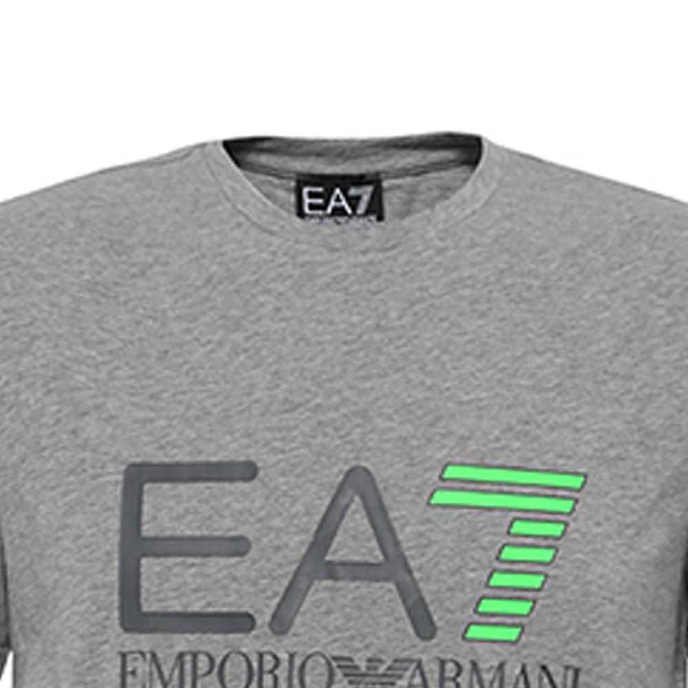 Emporio Armani EA7 T-Shirt mit Aufdruck und Rundhalsausschnitt Herren Oberteile 3GPT01-PJ03Z-3905