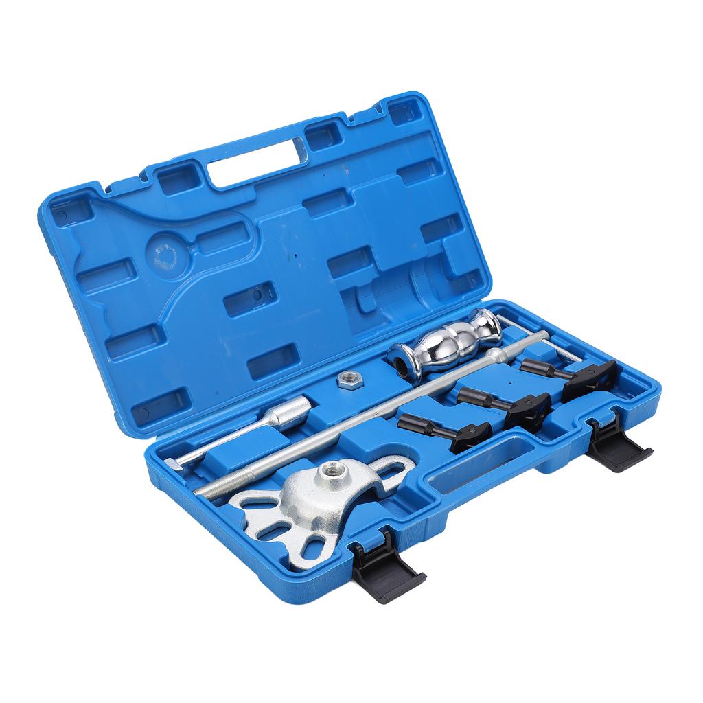 8pcs Set Rear Axle Bearing Puller Slide Hammer Service Repair Kit with Carrying Case