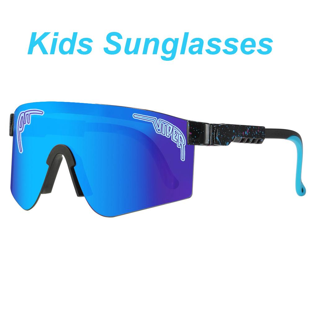 Okulary przeciwsłoneczne UV400 dla dzieci i młodzieży, outdoorowe, do baseballu, softballu, sportowe, do jazdy na rowerze, MTB, dla chłopców i dziewcząt