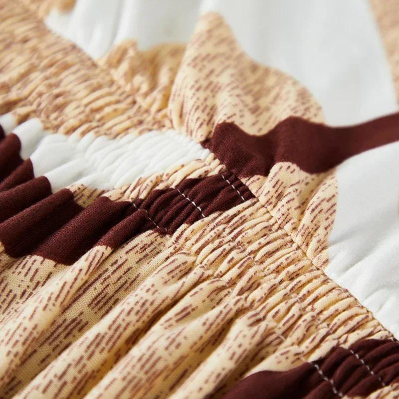 Geometric Sofa Cover for Living Room Adjustable Couch Cover Corner L Shape Stretch Sofa Slipcover Combination Chaise Home Decor