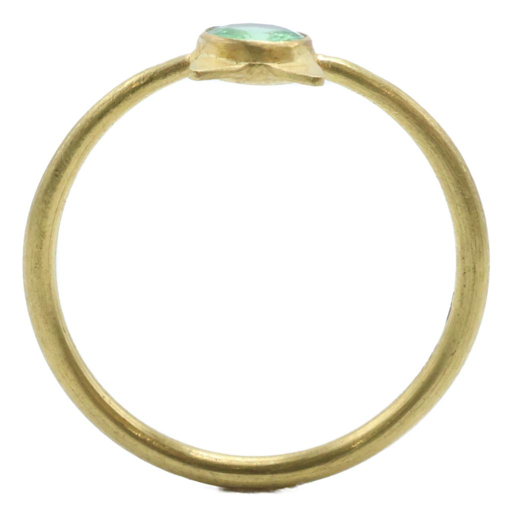 Marie-Helene de Taillac 22KYG 0.21ct Peridot Little Cat Ring ring Yellow GoldUsed