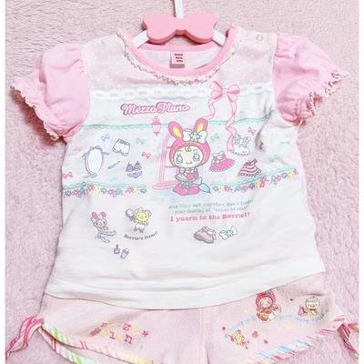 Süße Kawaii Cartoon T-Shirts Polka Dot Print Damen T-Shirt Locker Lässig Kontrastfarbe Niedliches Grafik-Tee Top Japan Y2k Ästhetik