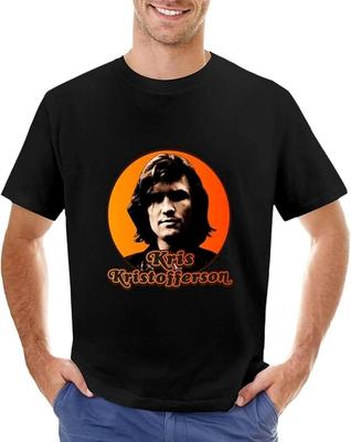 Kris Kristofferson TShirt Mens TShirt Black Unisex T-Shirt