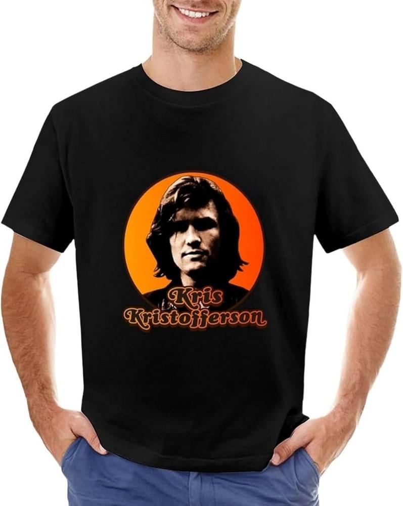 Kris Kristofferson TShirt Mens TShirt Black Unisex T-Shirt XXXXL