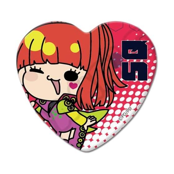 TV Anime GNOSIA MC [SQ] Heart-Shaped Can Badge