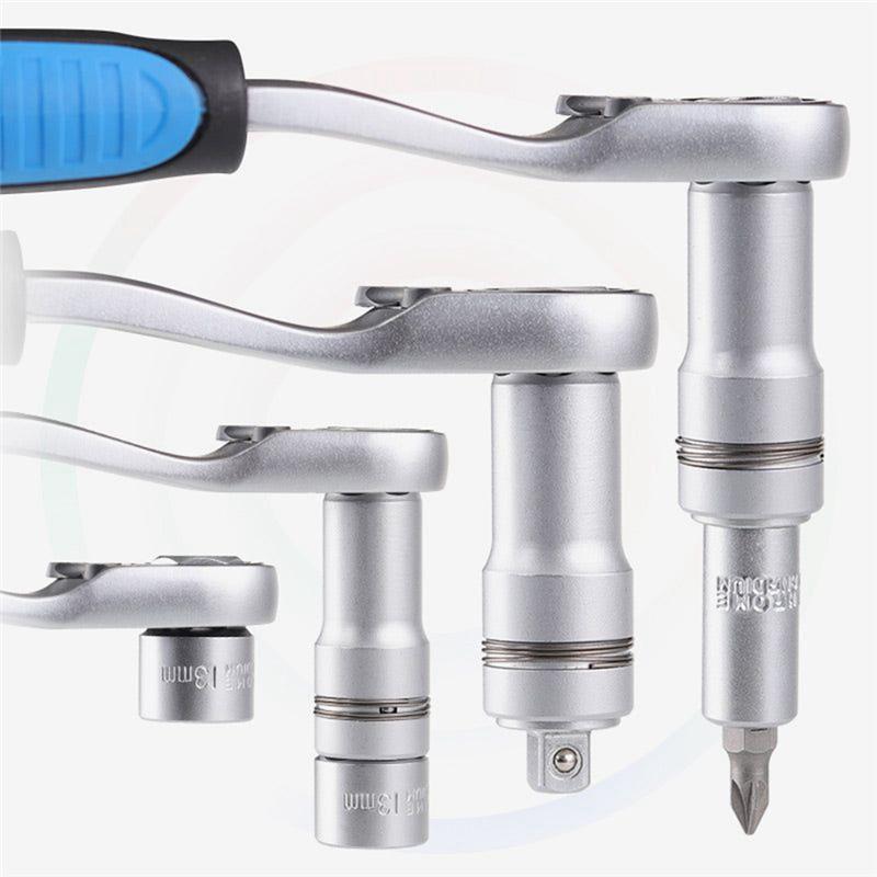 ABJI-Core Ratchet Socket Wrench Kitsocket Kit 29PCS Socket Set Car Repair Tool Auto Repairing Tool Set Ratchet Torque Wrench Com