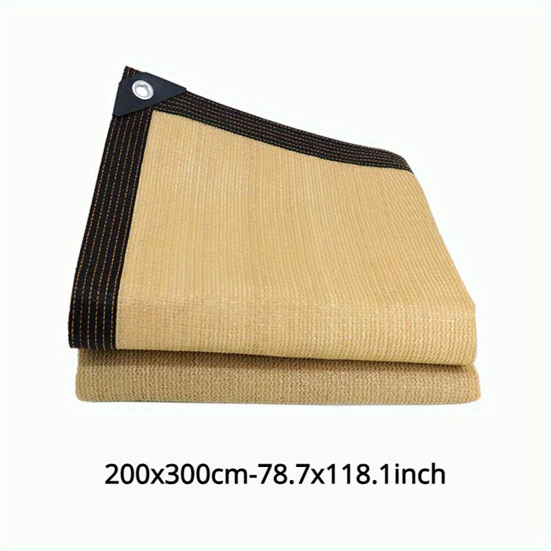 2X3M/3X4M Outdoor Sunshade Net, Encrypted and Thickened Sunshade Net, Swimming Pool Garden Balcony Sunshade Cloth