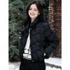 White duck down short small light warm down jacket women's autumn and winter stand-up collar small fragrant jacket