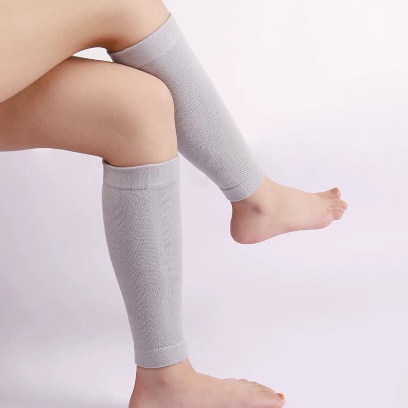 Warme Baumwoll-Beinwärmer für Damen und Herren, Kälteschutz, Wärmeerzeugend, für Waden, Herbst- und Winterschutz, Gestrickte Beinlinge aus reiner Baumwolle
