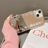 Chinese Fonts Makeup Mirror Phone Case For iPhone 17 17E 16E 14 12 16 Pro Max 11 15 13 Shockproof Transparent Protective Cover