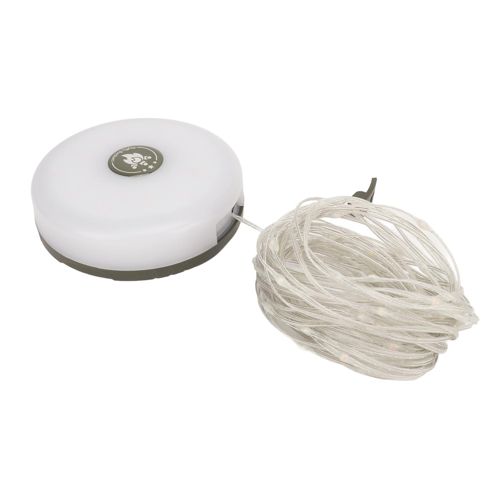 

Кемпинговые гирлянды 10 м Регулируемые 5 режимов Водонепроницаемые Перезаряжаемые Светодиодные Подвесные Сказочные Огни