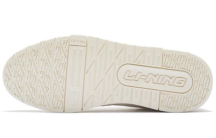 Li Ning 001 BTC Low Top Skateboard Shoes Women's White AGCS104-5