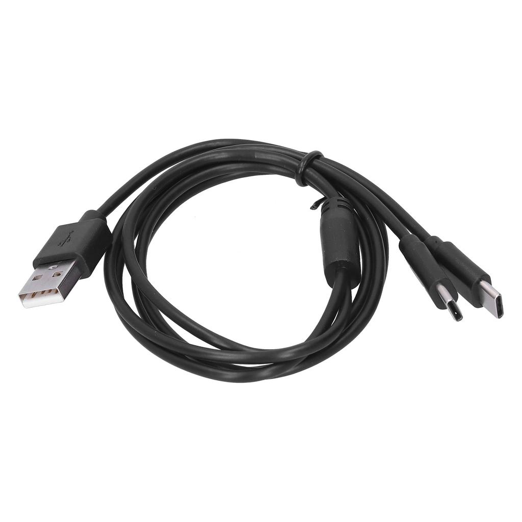 USB To Dual Port TypeC Power Cord 2 In 1 Multi Charging Cable for DJI OSMO Pocket 2