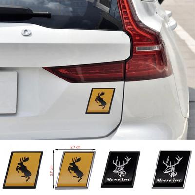 3D Metal Car Rear Trunk Emblem Badge Sticker