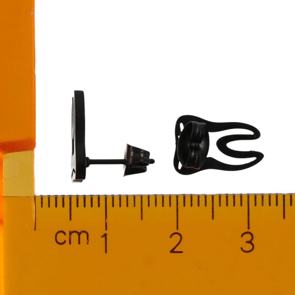 For Women Asymmetric Stud Earrings Stainless Steel Tooth Stud Earrings Doctor Nurse Accessories