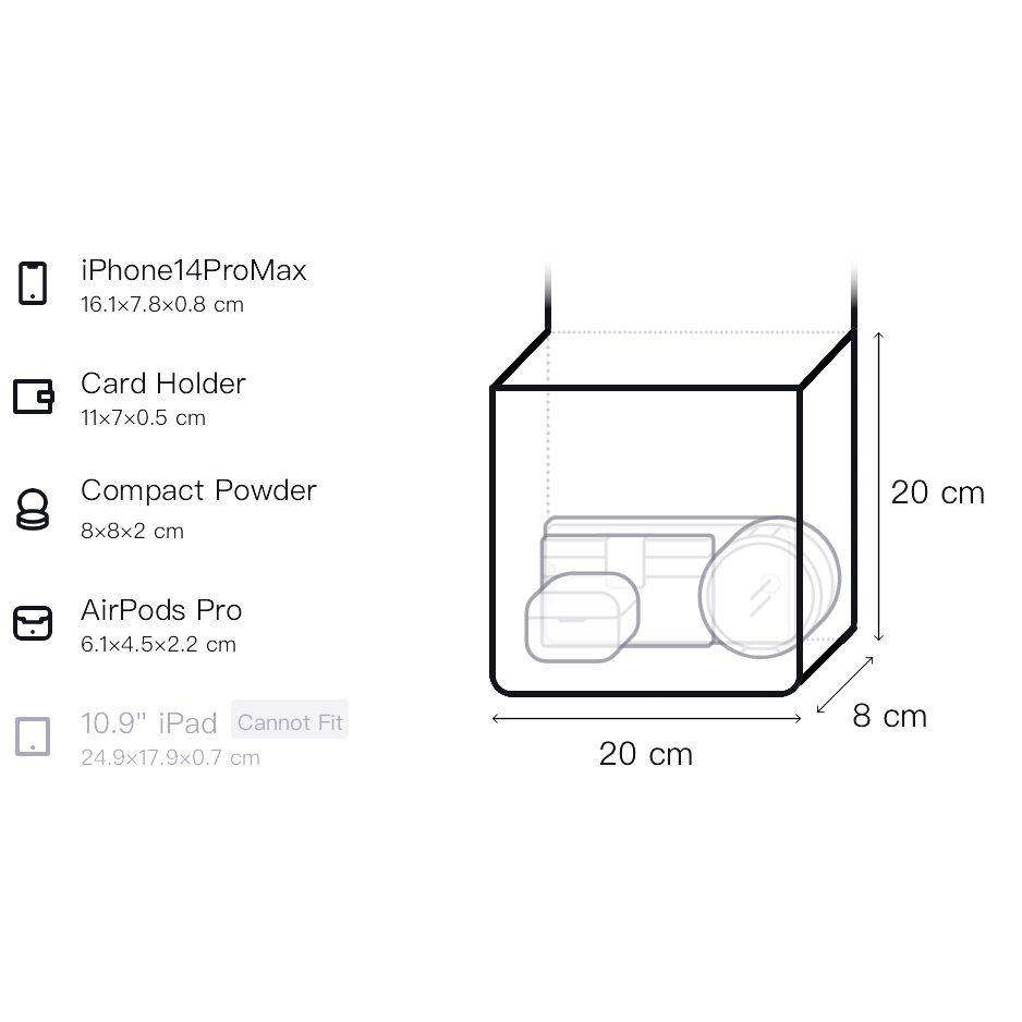 Jordan Basic Versatile Interwoven Letter Polyester Shoulder Bag Crossbody Bag Regular Unisex Bags Red MA0760-R78