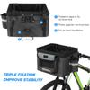 Foldable Front Basket Removable Bike Pet Basket Pet Dog Cat Carrier Camping Bag