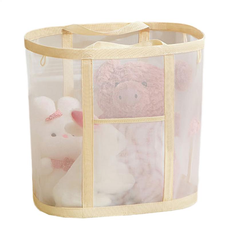 Mesh Laundry Basket Large Capacity Foldable Hamper Space-Saving Versatile Freestanding Clothes Hamper for Laundry Room Bathroom brazil