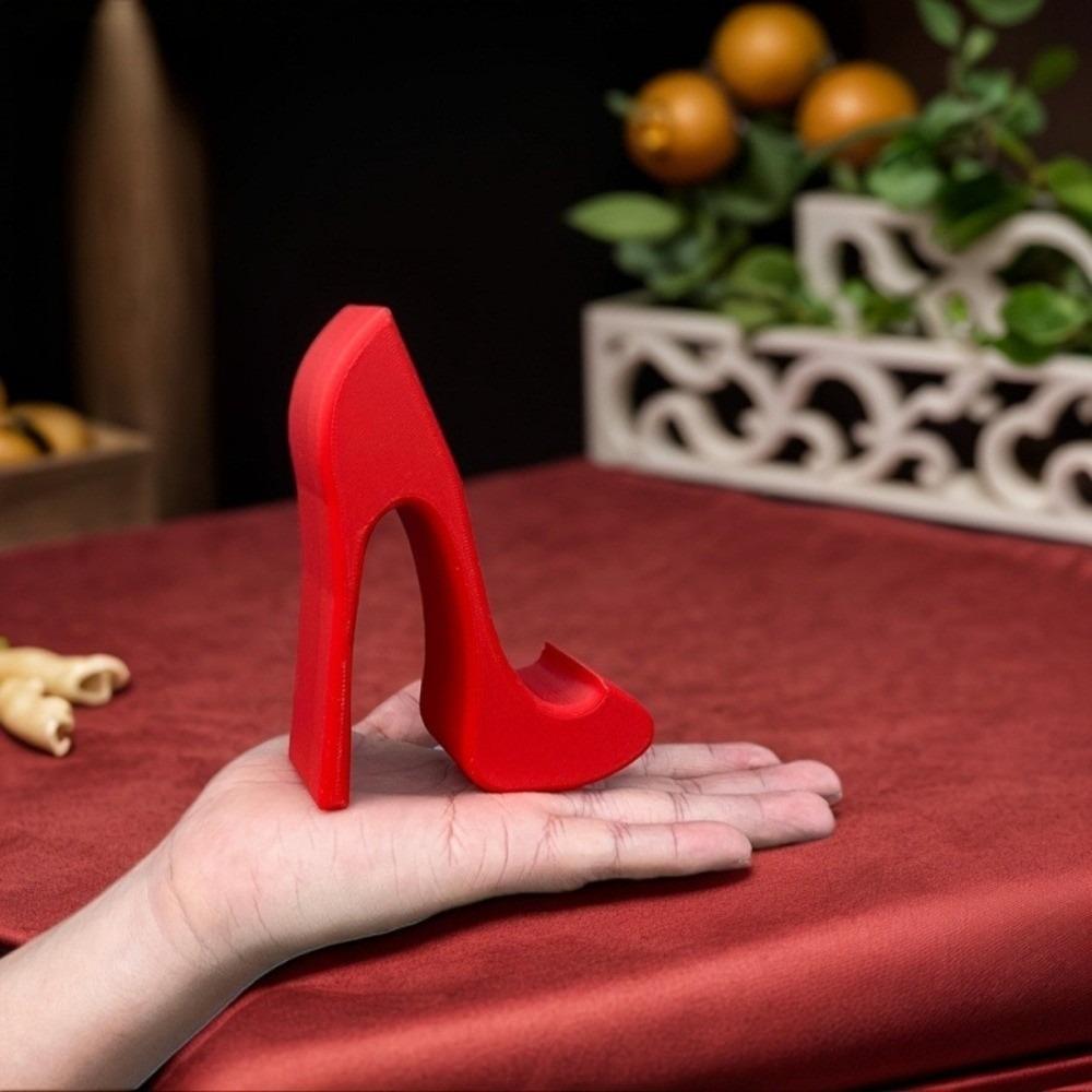 Lazy Holder 3D Printed Phone Holder Plastic High Heel Holder Desktop Decoration  Bedroom Bedside
