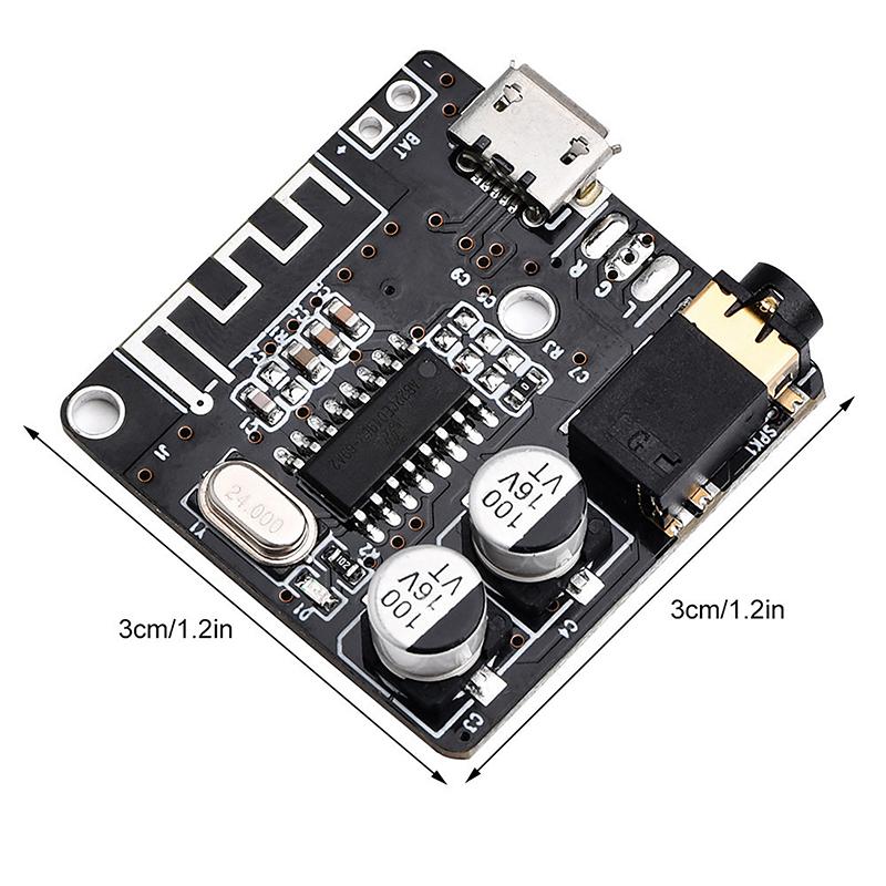 1Pc Vhm-314 Mp3 Bt Bluetooth Audio Receiving Decoding Board 5.0 Lossless Car Decoder Amplifier Module Car Speaker Replacement