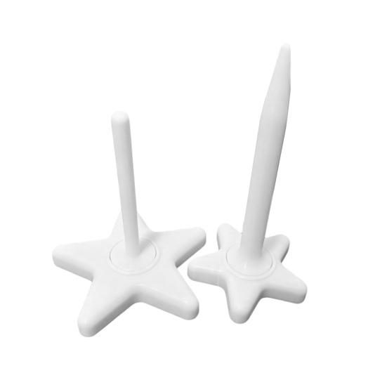3D Printed Yarn Spinner Smooth Rotating Yarn Holder Cute Star Tangle-Free Yarn Spinner for Crocheting Knitting Lovers