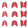 No Mar Pad Kit 9 Piece Set for 42380017 Tool Protection Non Marking Gasket Set Plastic Pads for Stapler and Staples