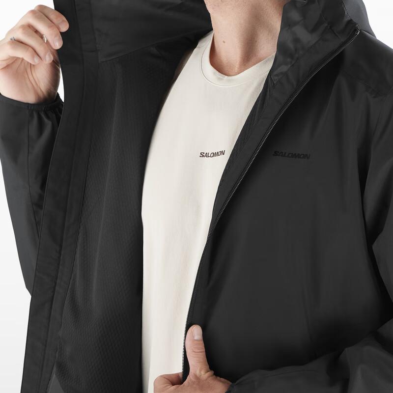 New SALOMON Jackets Coats Men's Pitch Black C25392