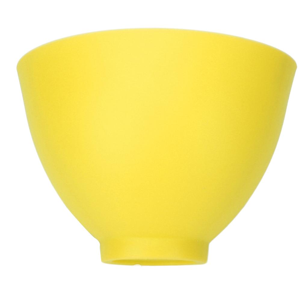 Silicone Mixing Bowl Reusable Heat Resistant Face Mask Mixing Bowl for Plaster Painting Paint 15 X