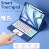 IPad 11. Gen beleuchtete Bluetooth-Tastaturhülle - 10. Tablet-Abdeckung für Apple A16, Spanien