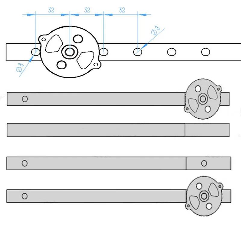 Woodworking Pocket Hole Jig 2-10mm Self-centering Vertical Doweling Jig Drill Guide for Locator Hole Puncher Carpentry Tools