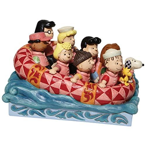enesco Jim Shore Peanuts Gang Rafting 6007934