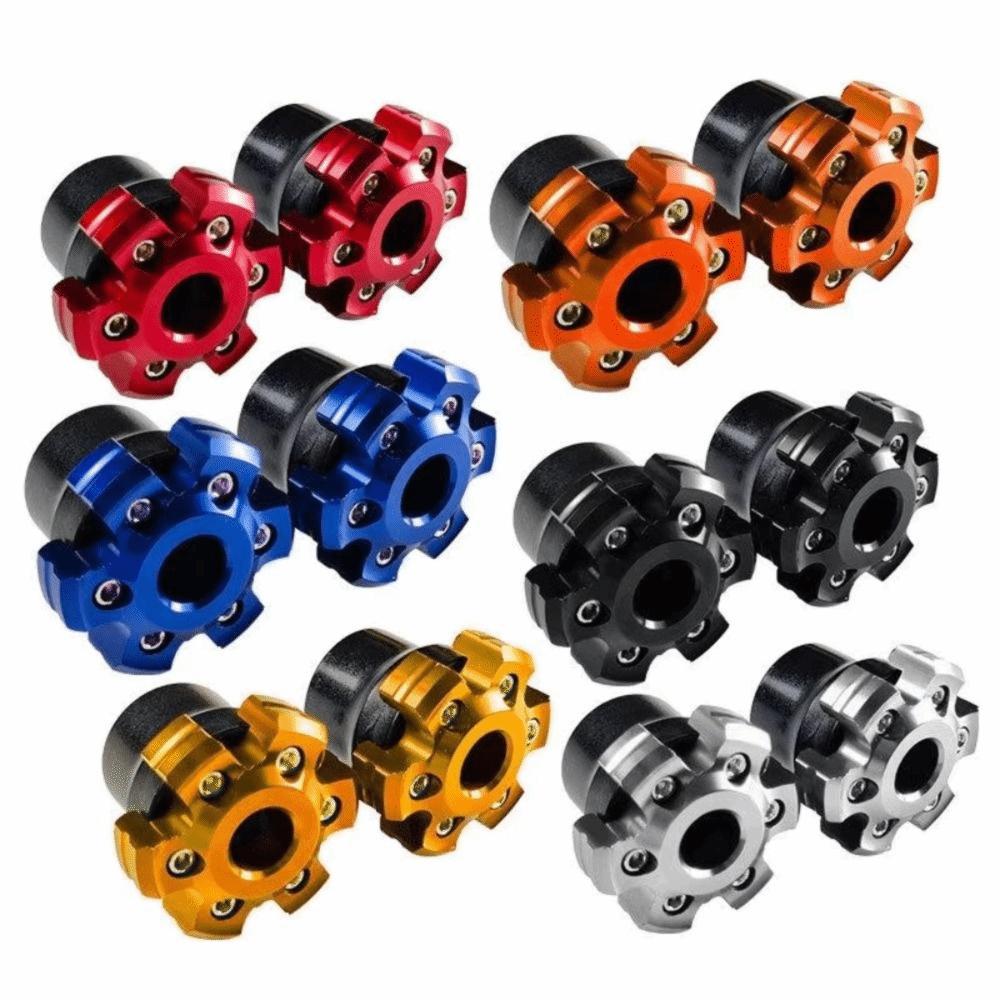 Shock Absorbing Motorcycle Axle Cap Universal Fit Motorcycle Anti-fall Block  Rear Fork