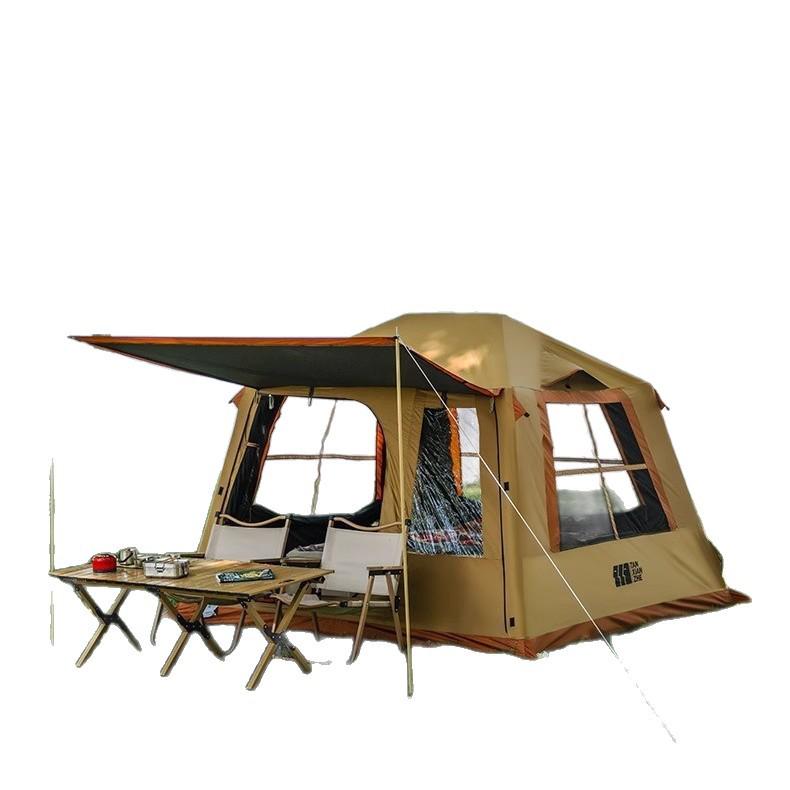 Explorer's Automatic Inflatable Tent Set: Anti-Rainstorm Camping Gear