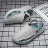 Hole shoes men's new thick-soled non-slip casual bag head drag outdoor fashion soft-soled wear-resistant beach cool slippers